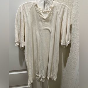 Perry Ellis Men’s L White Linen Shirt